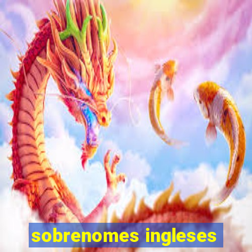 sobrenomes ingleses